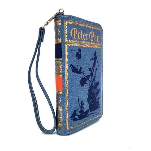Peter Pan Book Cover Wallet - Wristlet - Book Lover Gifts - Novelty Wallets - Picture 2 of 6